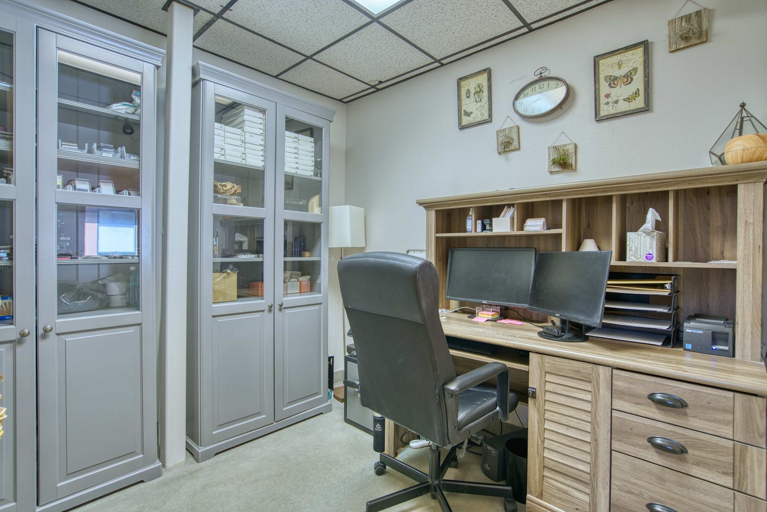 Second-Story Office With a View